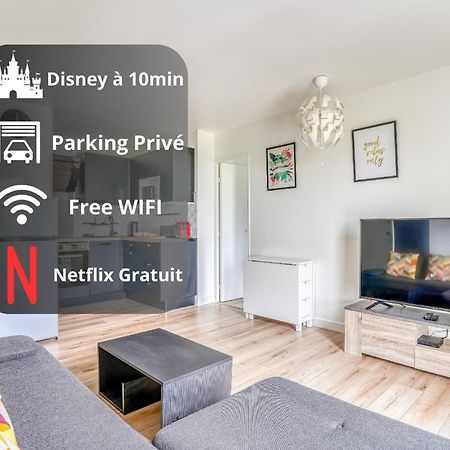 Le Convertible - Proche Disney - Parking Prive Chalifert ภายนอก รูปภาพ
